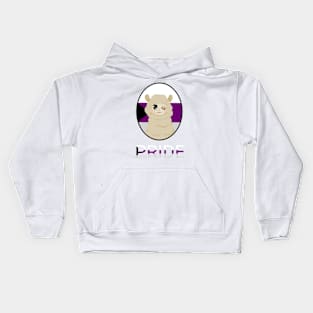 DEMISEXUAL PRIDE Alpaca Kids Hoodie